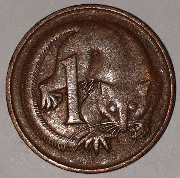 1966 - ONE CENT - 1 CENT - AUSTRALIA - BRONZE - GLIDER